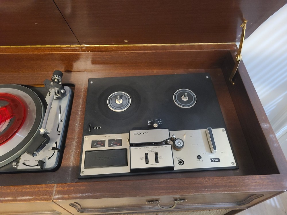 Vintage Stereo Cabinet
