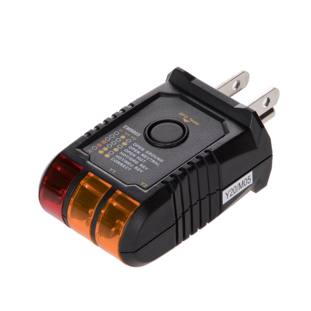 Hyper Tough GFCI Receptacle Tester