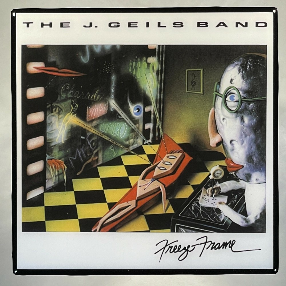 J. GEILS BAND Freeze Frame Coaster Custom Ceramic Tile