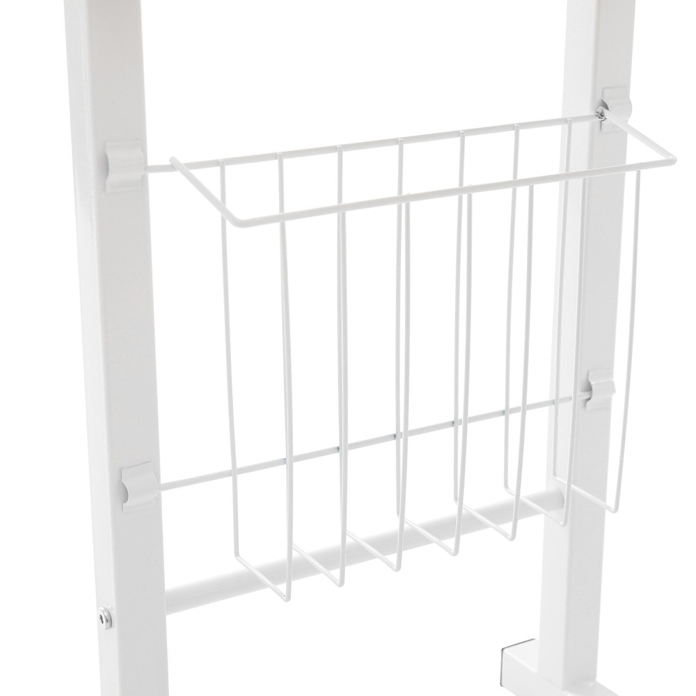 Adjustable Bed Side Table Side Table with Wheels Mobile Standalone Table USA