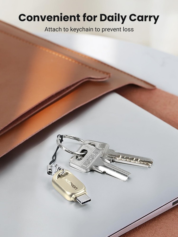 UGREEN USB C Micro SD Card Reader, Type C to Adapter Silver