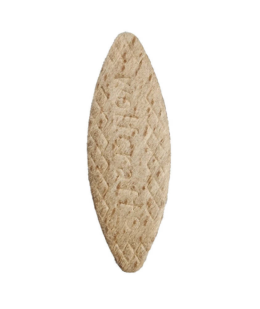Wolfcraft Hardwood No.10 Biscuits Ivory 125 pc.