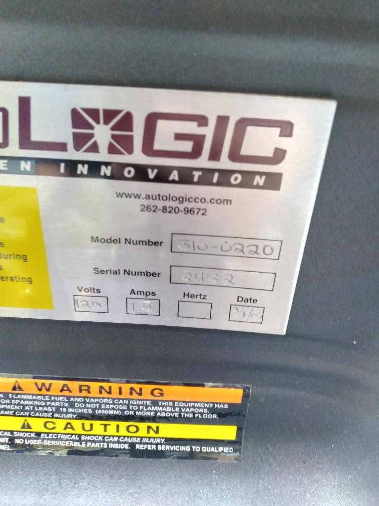 AutoLogic 310-0220 Portable Gas Analyzer (Missing Electrical Cords)