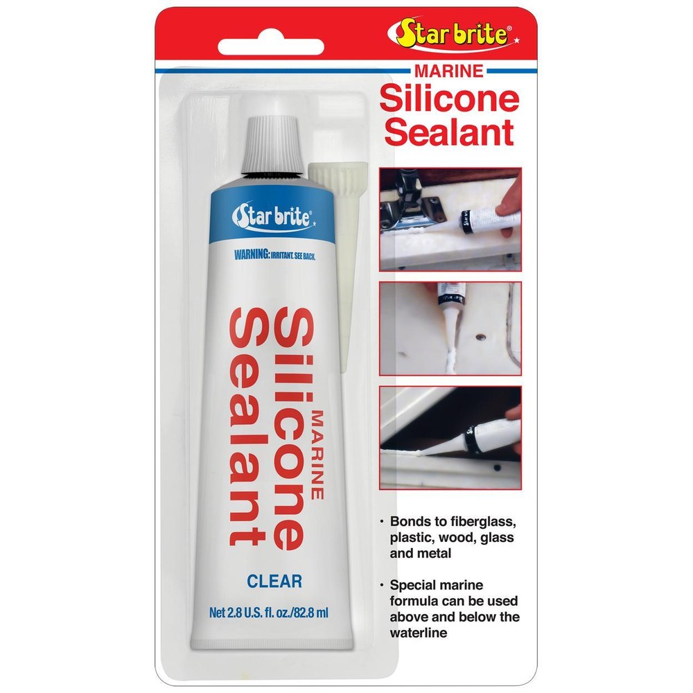Silicone Sealant Clear 2.8 OZ.