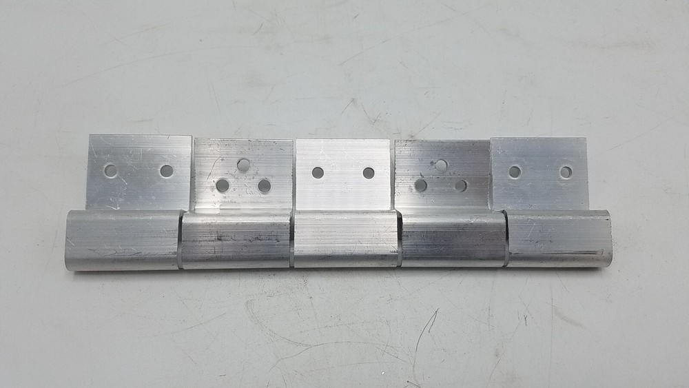 Aluminum Hinge 5 Leaf, RV Camper Door Hinge Toy Hauler Trailer Challenger 7-3/4"