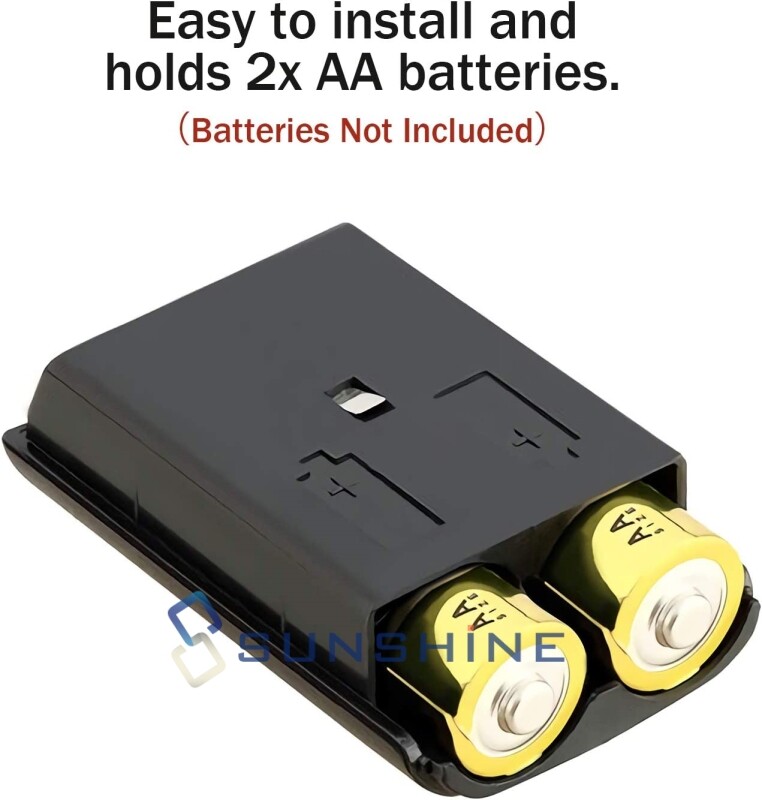 10 Battery Pack Cover Holder Back Shell Case Replacement for Xbox 360 Controller