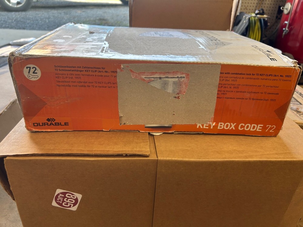 Durable Key Box 72 - Silver