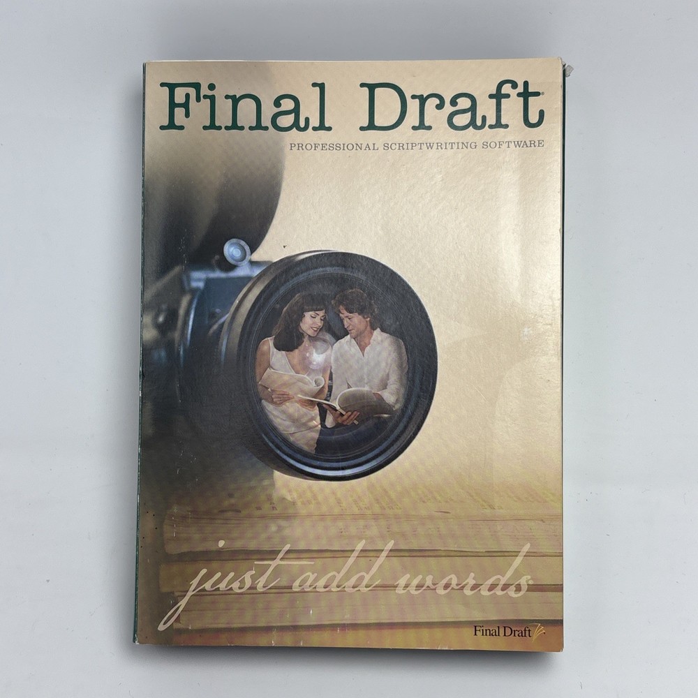 Final Draft Professional Scriptwriting Software Version 8 MAC Windows PC CD 2009