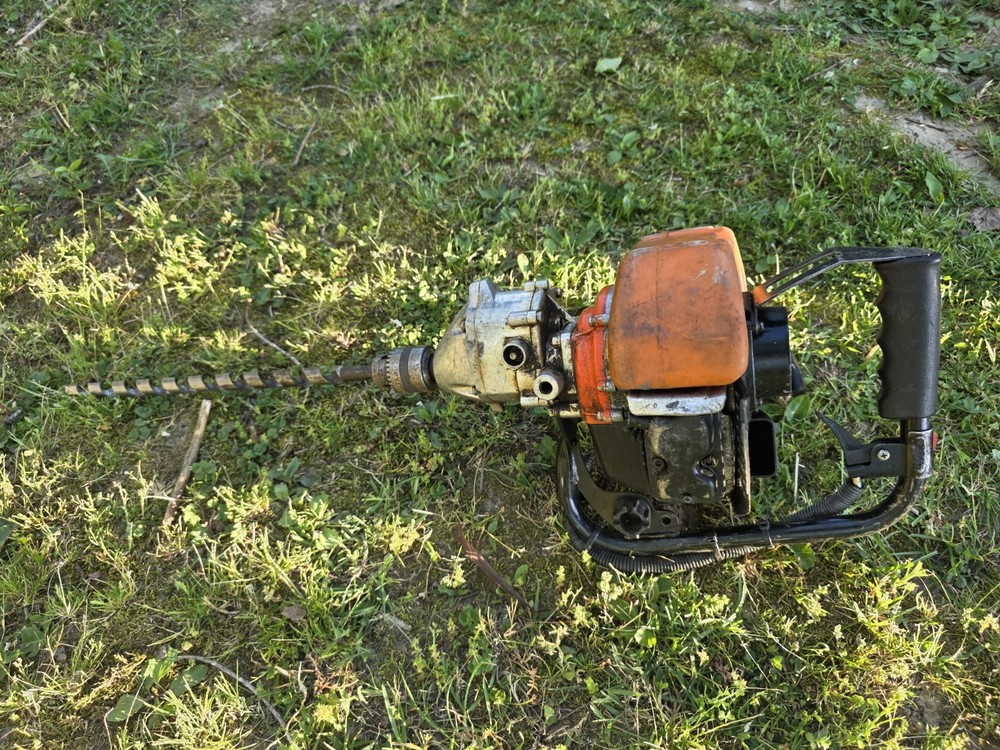 Tanaka ProForce Gas-Powered High Performance Drill Stabilizing Handle Runs Great