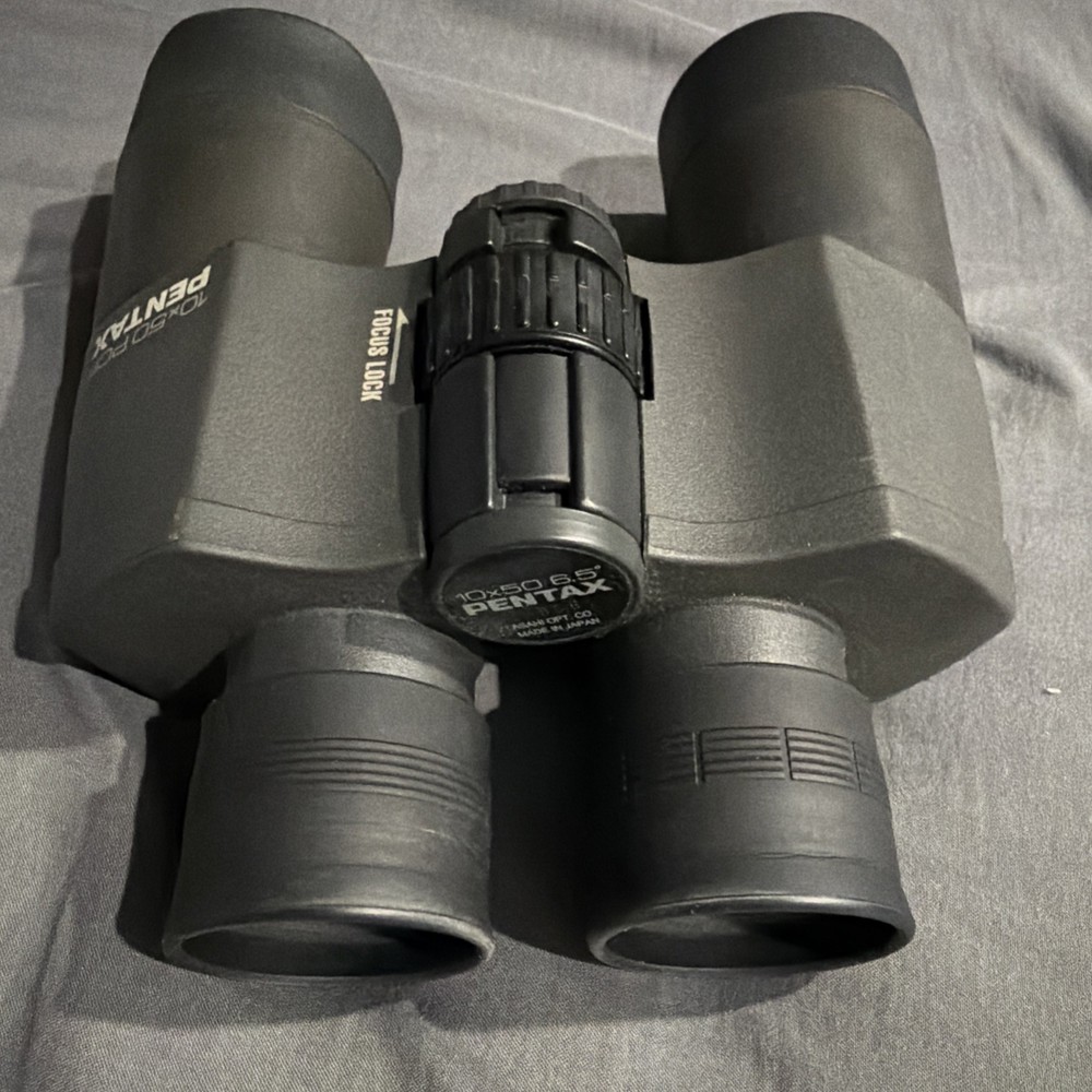 Pentax 10x50 6.5° Binoculars. Please Read Description.