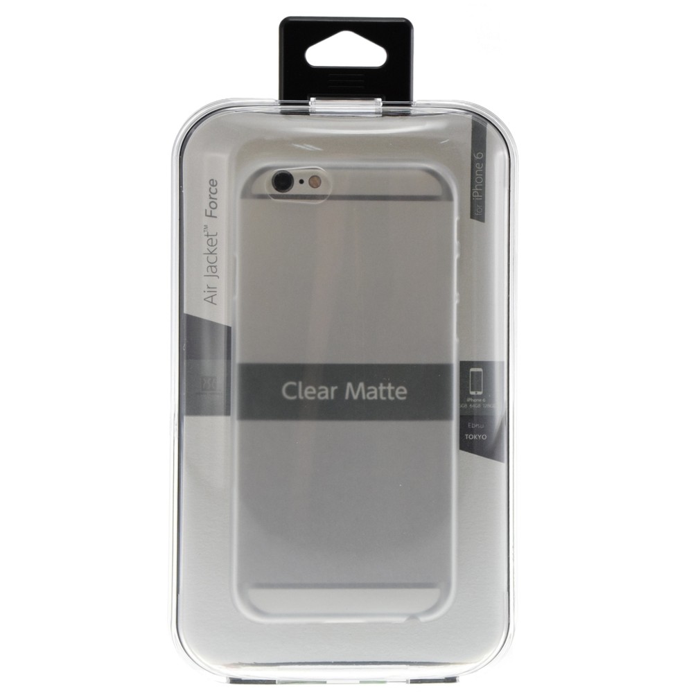 Power Support Air Jacket Force Case for Apple iPhone 6 / 6s 4.7" - Clear Matte