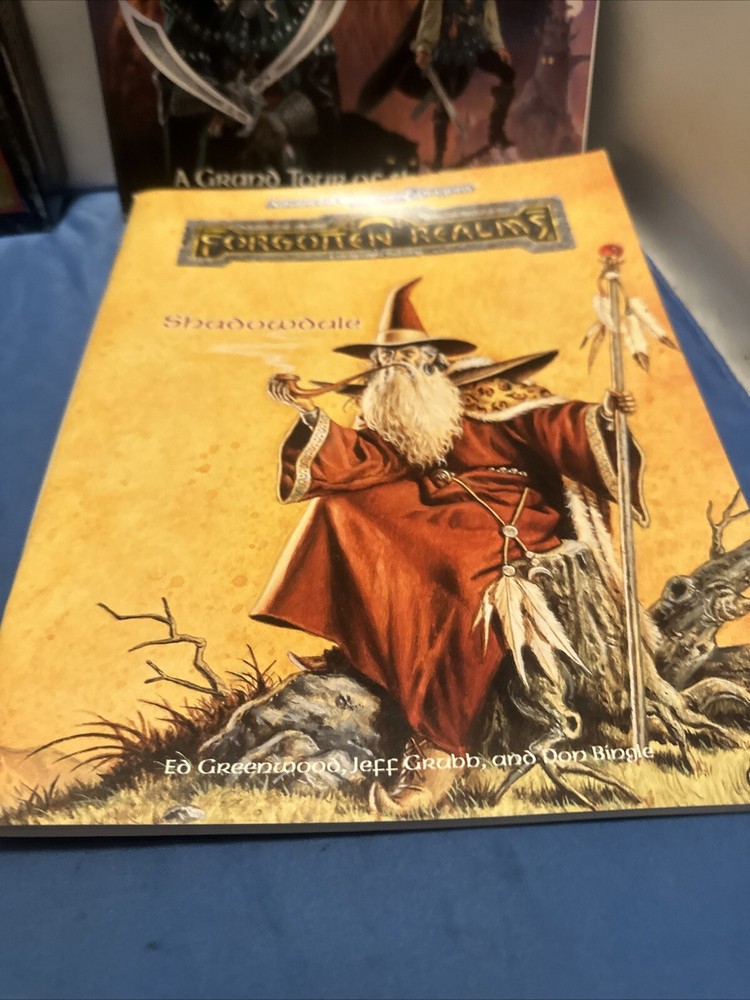 Advanced Dungeons & Dragons 2nd Edition Forgotten Realins Compaing Setting