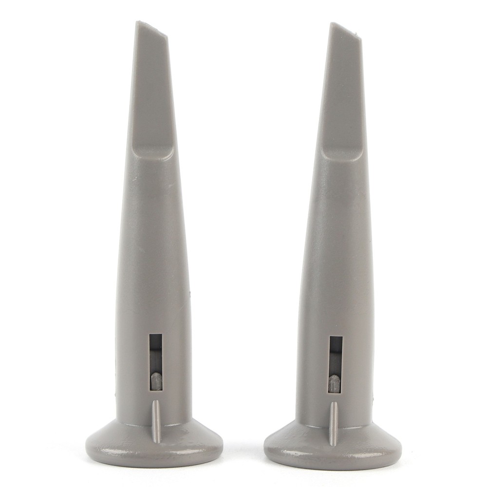 1 Pair Oscilloscope Probe Cap Universal Protective Probe Cap With Hook Gray NEW↑