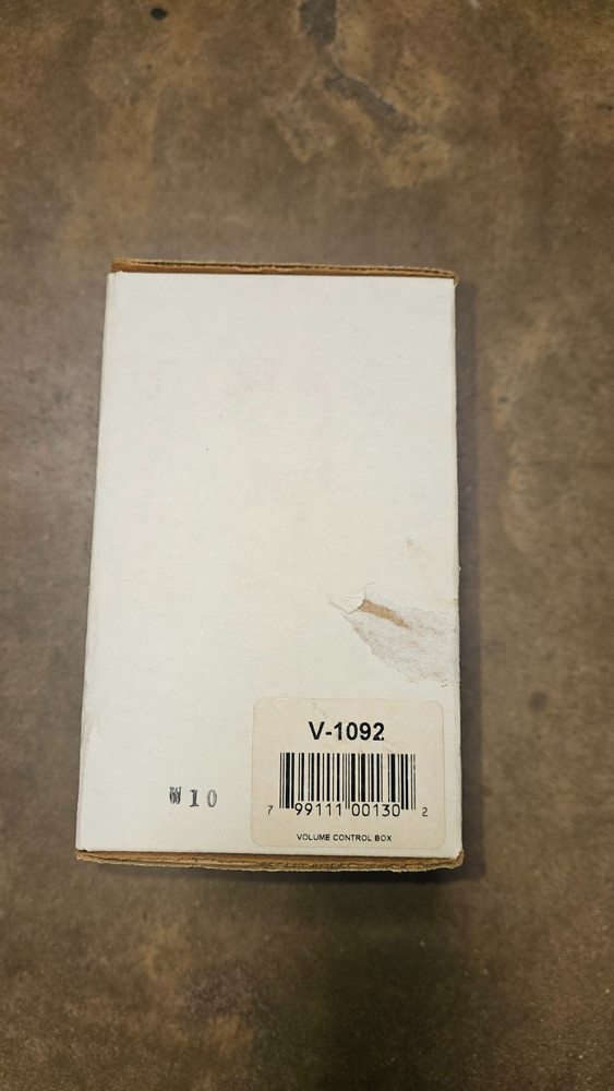 Valcom WALL MOUNT V-1092 Volume Control New in Box