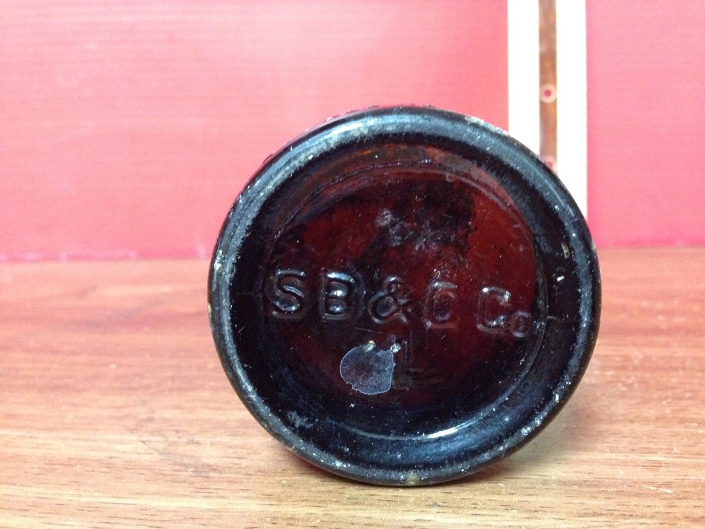 Vintage Pabst Embossed Beer Bottle