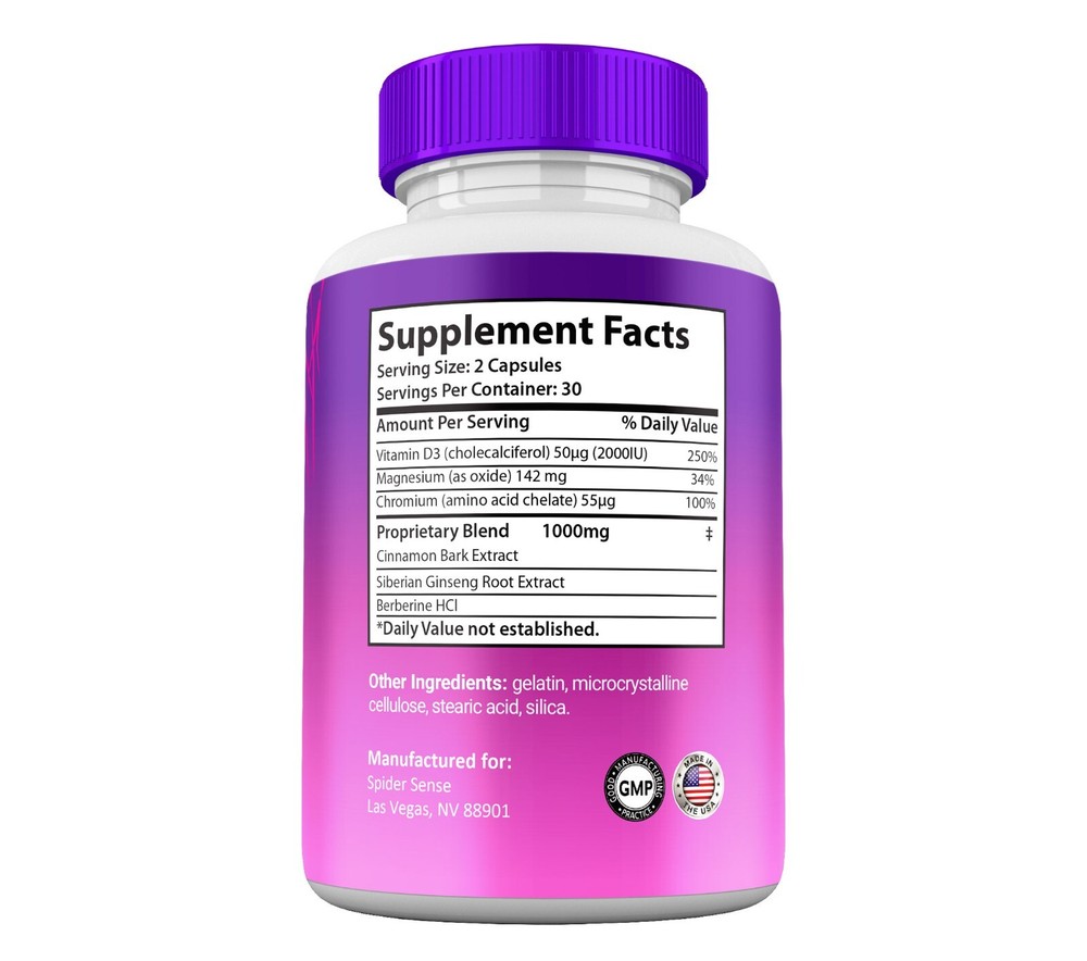 SpiderSense Capsules, Max Strength, Spider Sense Supplemement (1 Pack)