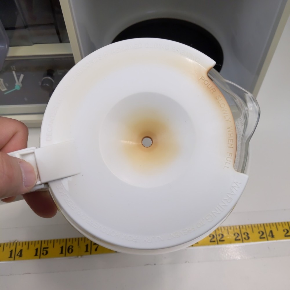 Black Decker Spacemaker Undercabinet Coffee Maker Timer Auto 10 Cup Retro Tested