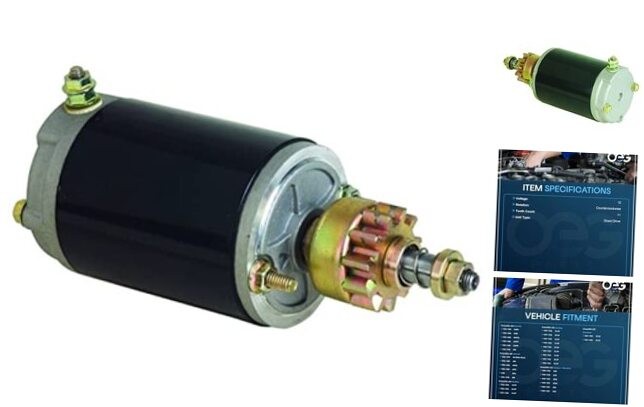 New Starter Motor Compatible with Evinrude E20 66-79 96-98 E25 66-79