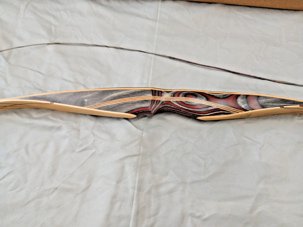 CHARRON ARCHERY - CUSTOM LONGBOW 60"AMO @ 32#