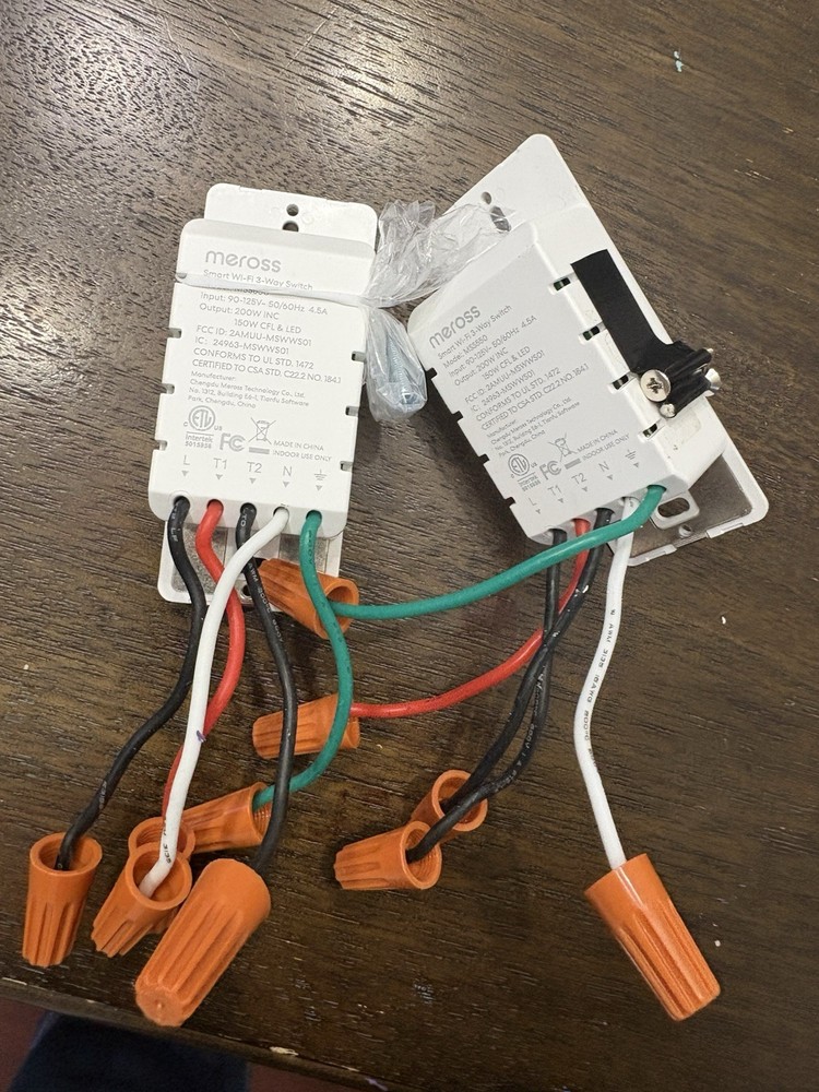 3-Way Smart Switch 2 Pack, Neutral Wire Required, Compatible with Apple HomeKit