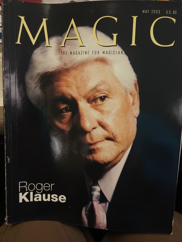 Roger Klause Magic Magazine Issue May 2003
