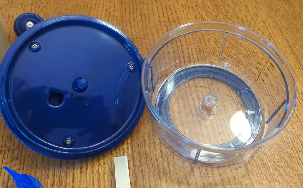 Tupperware │ Quick Chef Food Processor Chopper System │Sapphire Blue │