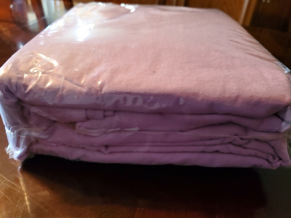Brushed Flannel Massage Table 3 Piece Sheet Set Lavender