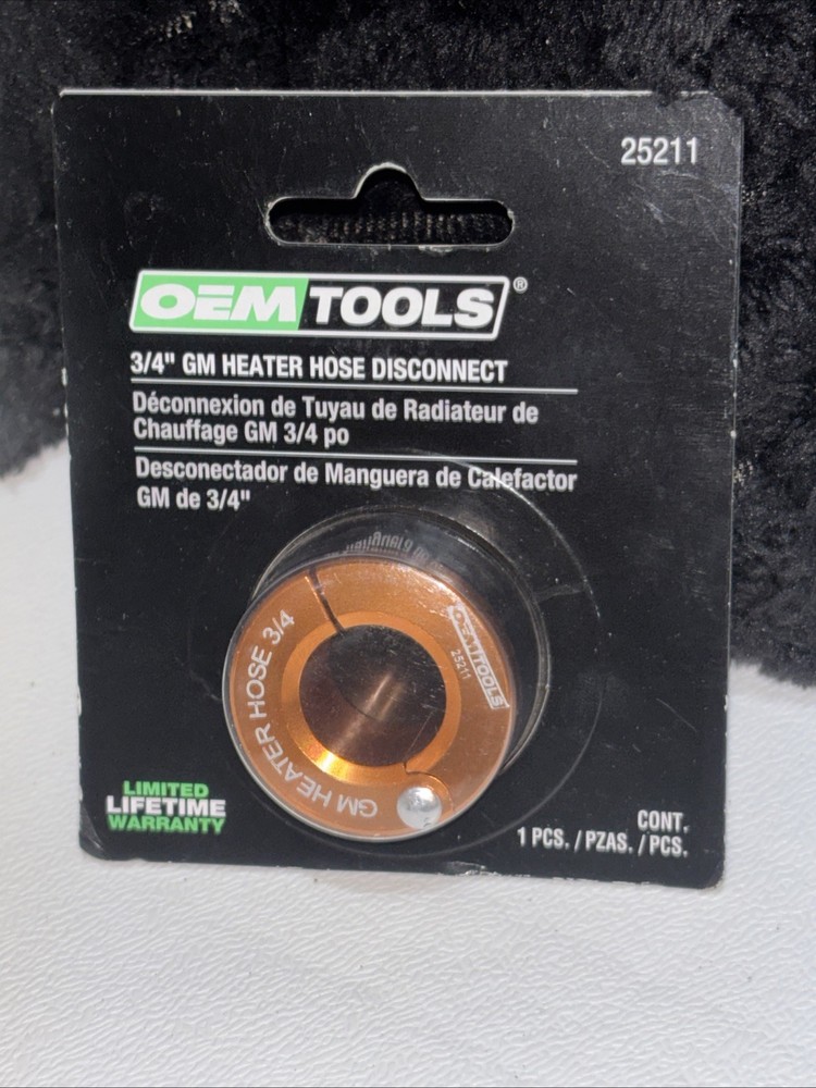 OEM TOOLS 25211 3/4 GM Heater Hose Disconnect Tool NEW
