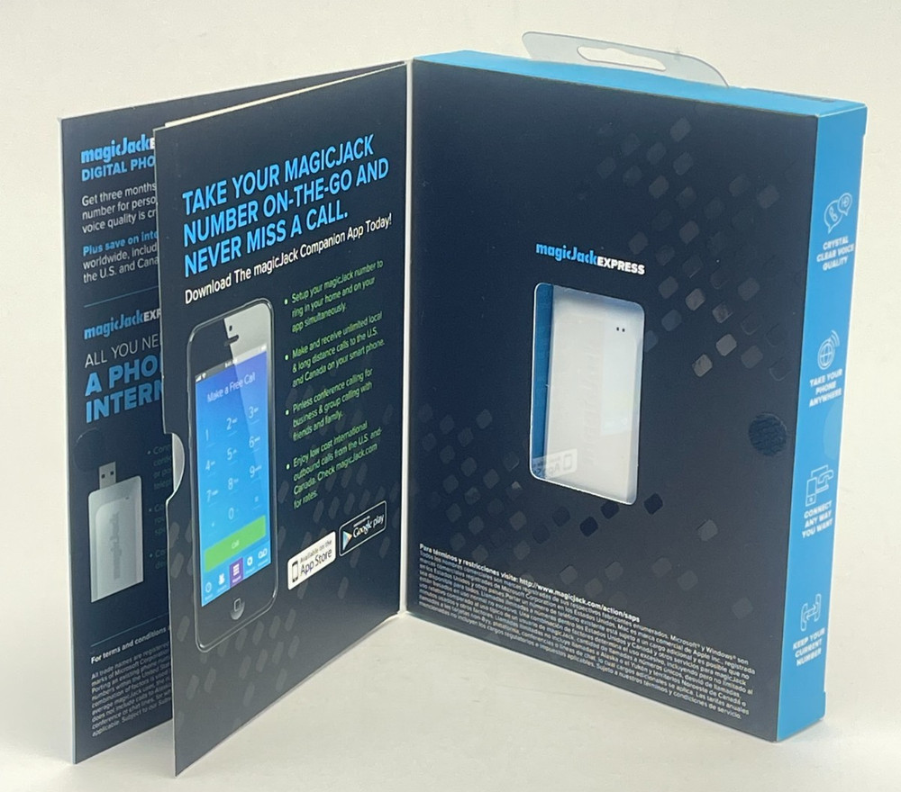 Magic Jack Express Unlimited Calling to U.S. & Canada Adapter