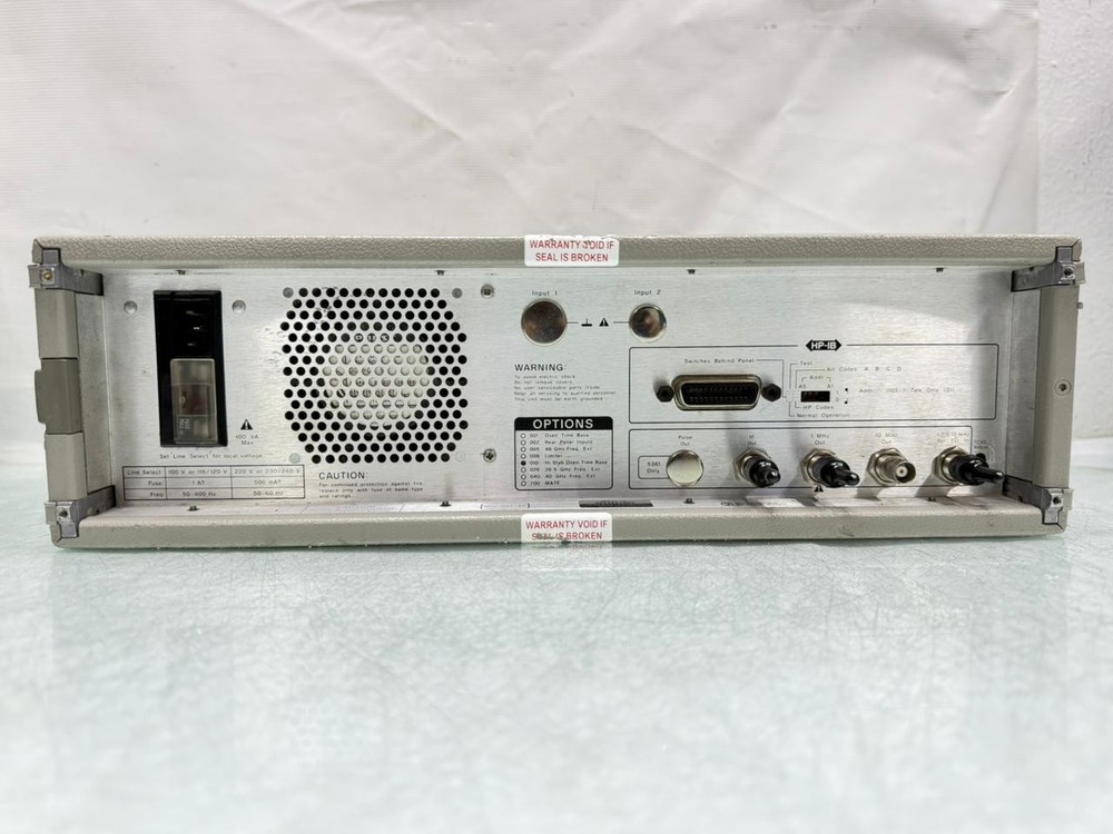 HP Hewlett Packard 5351B Continuous Wave Microwave Frequency Counter