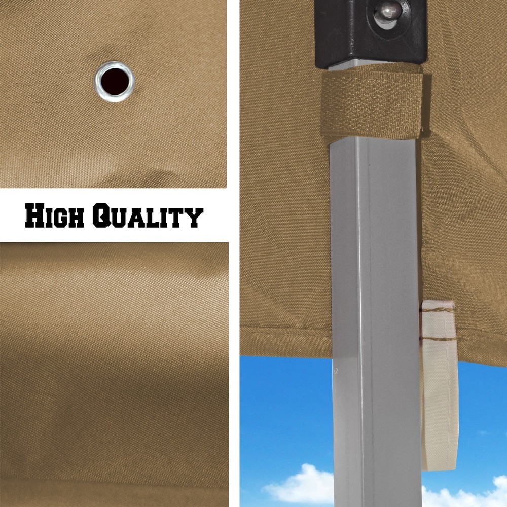 Ez pop Up Instant Canopy 10'X10' Replacement Top Gazebo