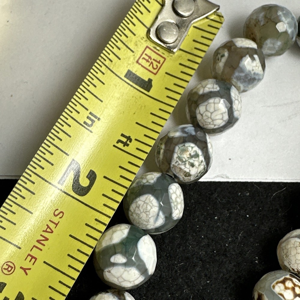 Tibetan agate stretch bracelet