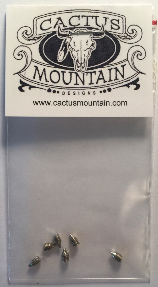 Belt Tip Replacement Screws 6 pack