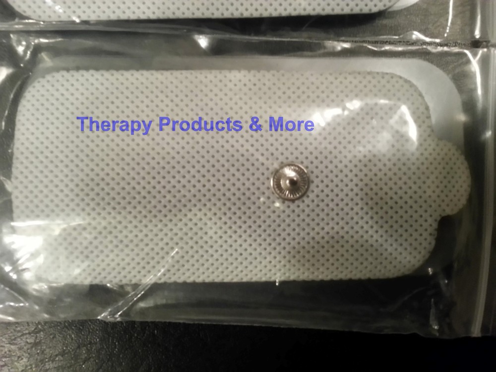 XL Massage Pads (4) Rectangular ~ Compatible w/ SMART RELIEF Digital Massagers