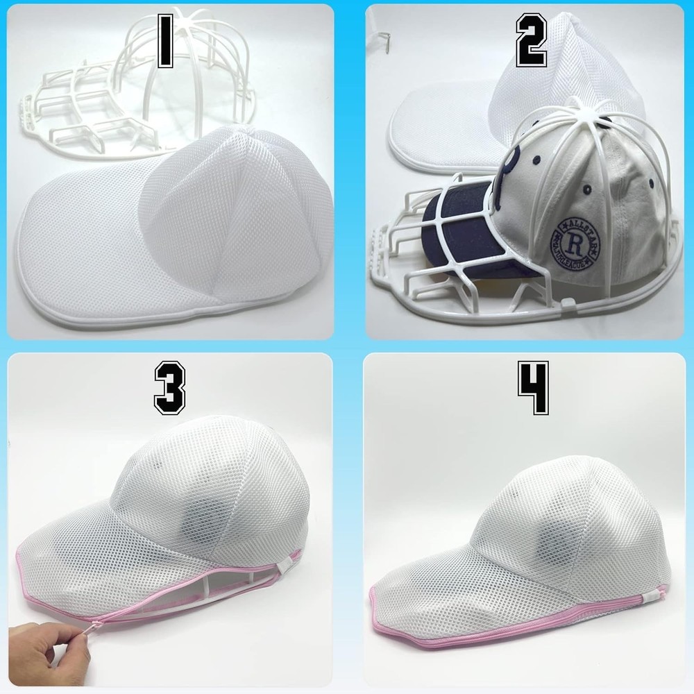Baseball Cap Washer Cage - Hat Cleaning Protector