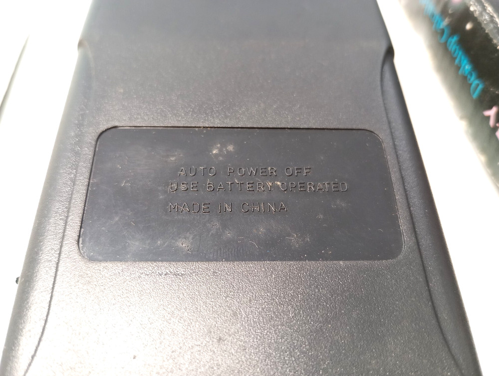 Vintage Infinity Personal Desktop Calculator with original box untested