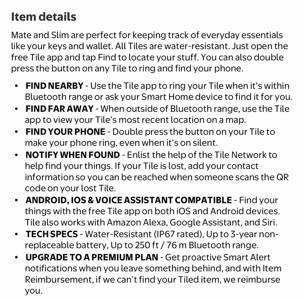 Tile Mate Bluetooth Tracker Finder Wallet &Keys [BUNDLE] *NEW*