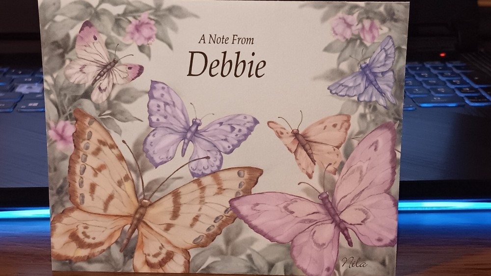 13 Blank Note Cards & Envelopes for Debbie