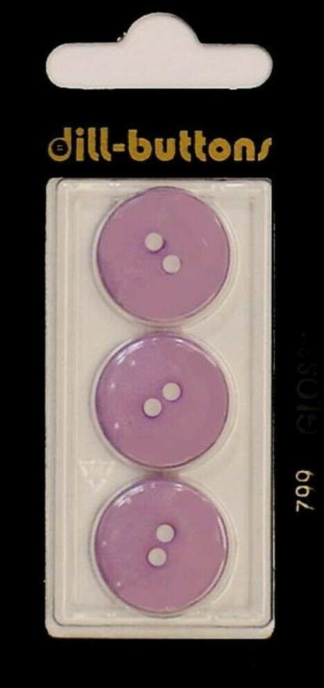 Dill Buttons ~ (0799) - 11/16" - 3 ct