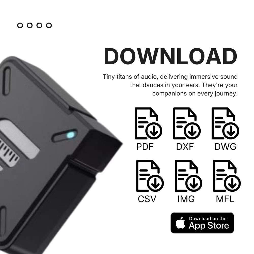 Advanced Motion Measuring Tool Construction Landscaping 3D Data Bluetooth APP PD