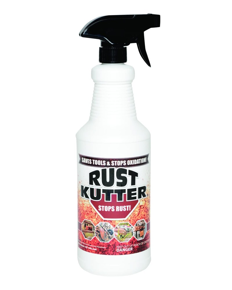 Rust Kutter - Stops Rust and Converts Rust Spots to Leave A Primed Surface Re...