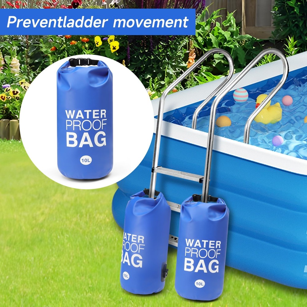 Universal Pool Step Weights 500D PVC Waterproof Pool Ladder Weights Heavy-Dut...