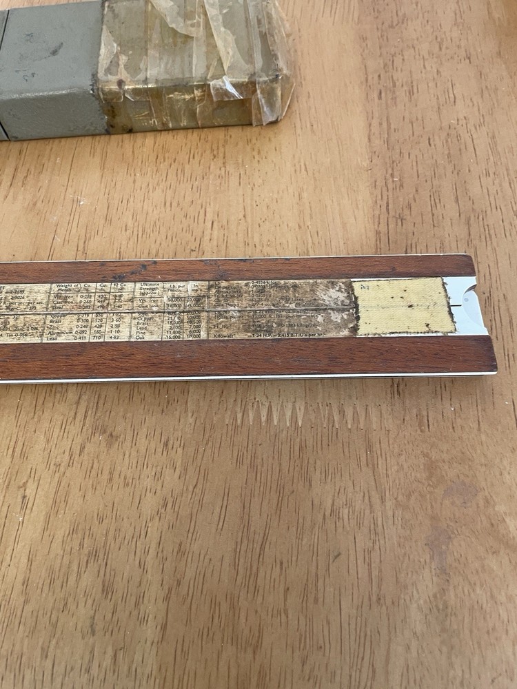 PIC Vintage Slide Rule In Box