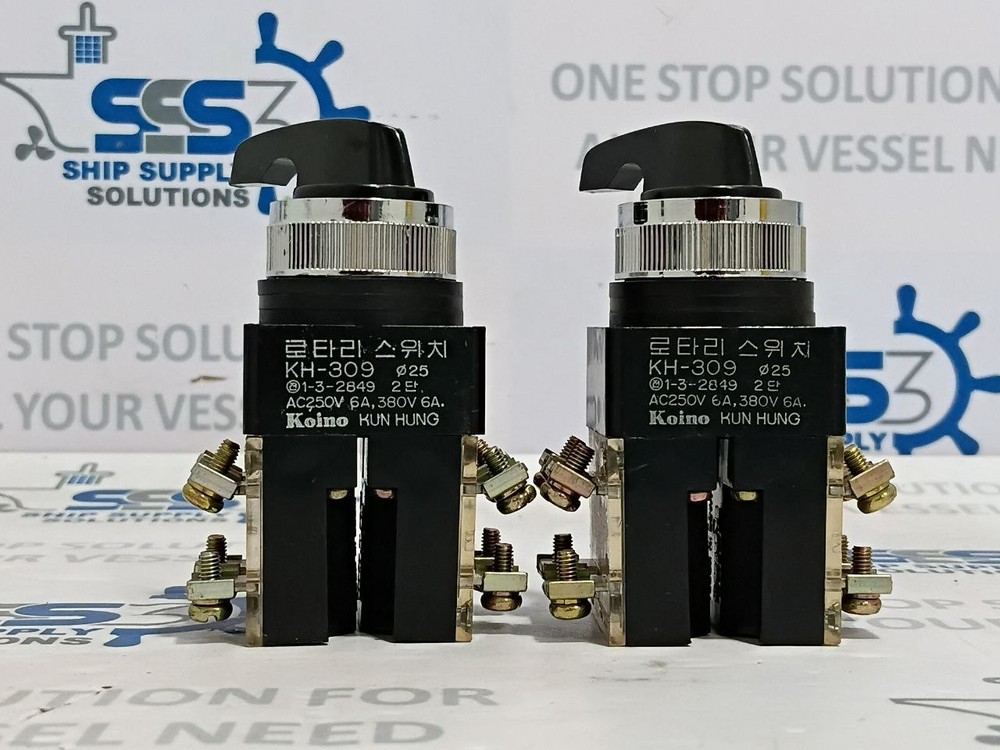 Koino KH-309 Selector Switch AC250V 6A, 380V 6A