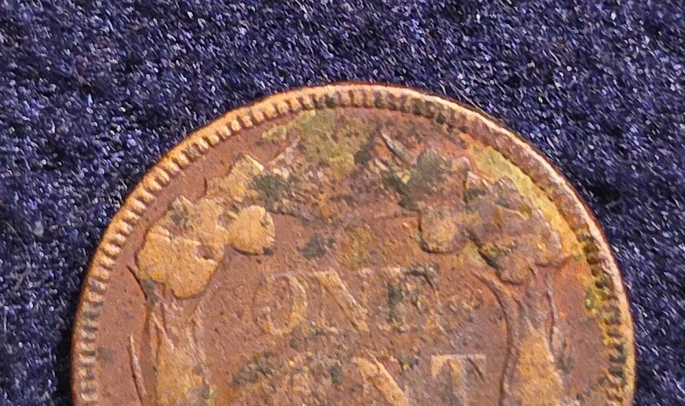 1857 1C Flying Eagle One Cent