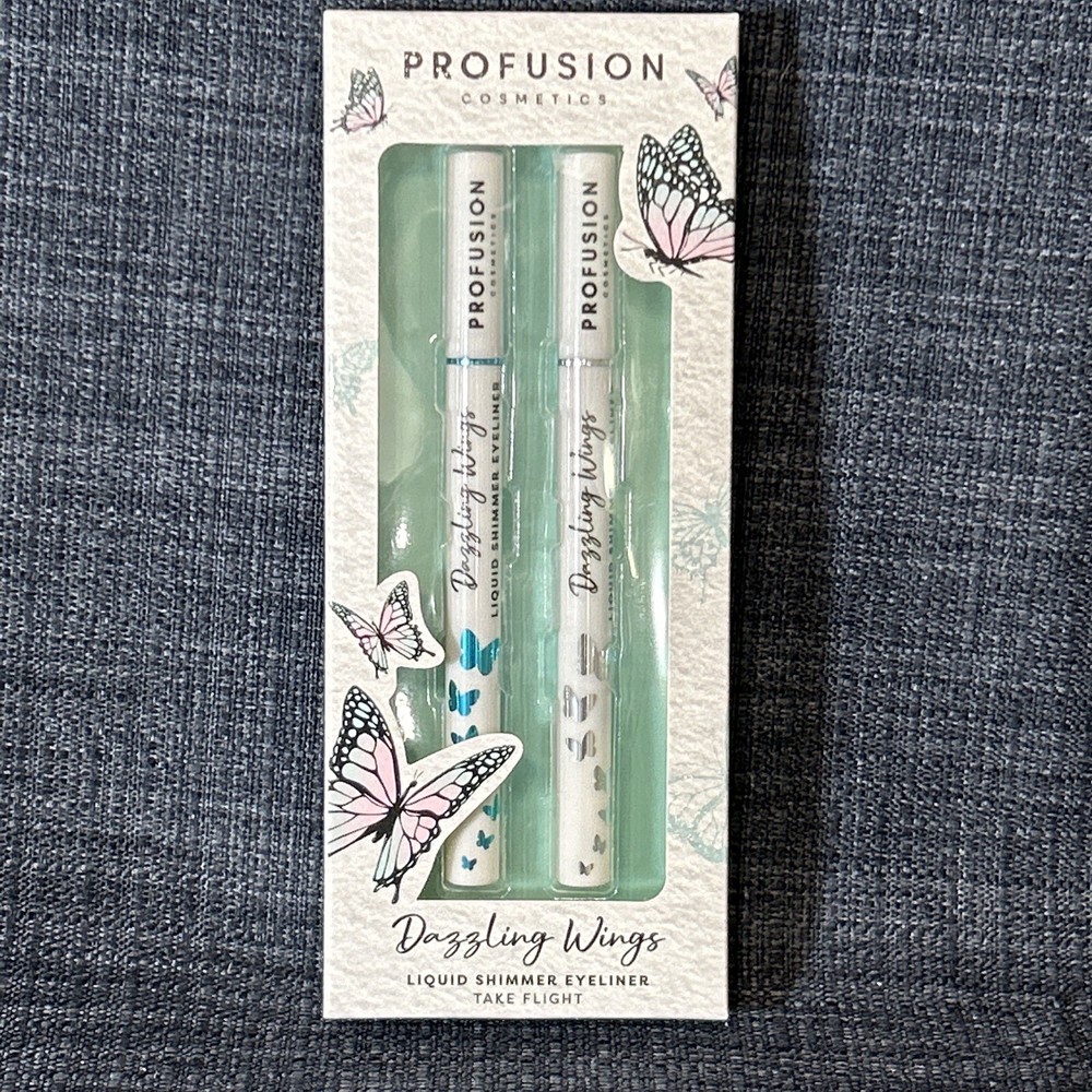 Profusion Cosmetics Empowered Butterfly Liquid Shimmer Eyeliner Take Flight