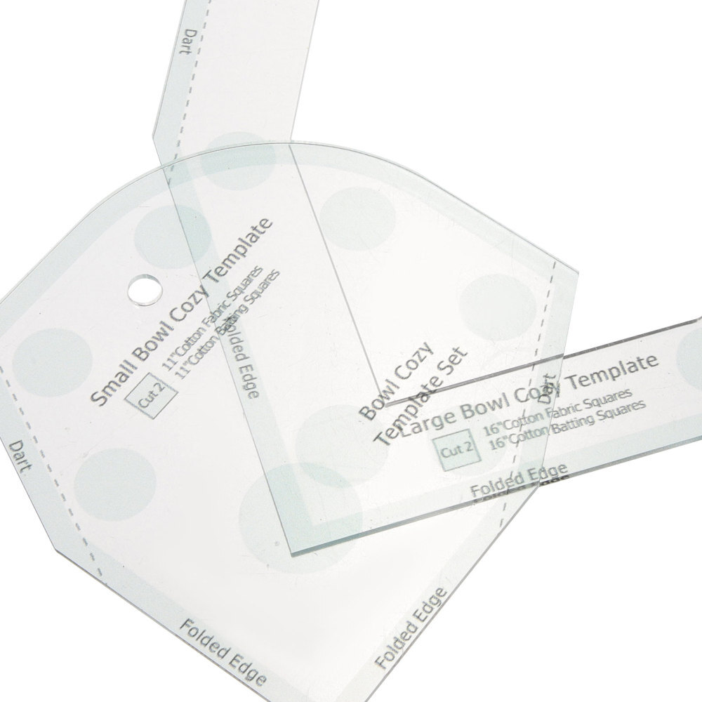 Bowl Cozy Templates Pattern Microwave Patchwork Ruler Sewing