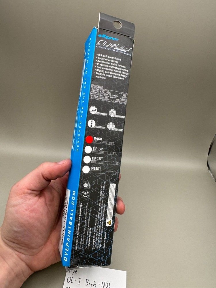 Dye UL-I Back-NOS Gloss Red