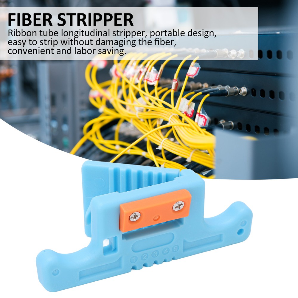 5 Wire Stripper Optical Fiber Ribbon Stripper Longitudinal Safe Cable Tool