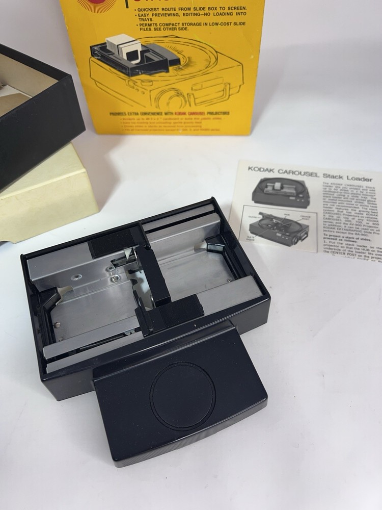Vintage Kodak Slide Projector Carousel Stack Loader No. B40 w/Box